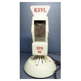 KSYL 970 KC NBC Radio, Powers On