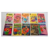 Gold Key and Whitman Comics Includes Popeye, Amazing Chan, Beagle Boys, Tom & Jerry, Porky Pig And M