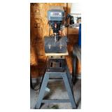 Central Machinery 12 Speed Bench Drill Press, Model 60237, On 26" Metal Stand
