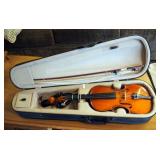 Palatino 23" Violin, Model VN-350, Includes Carrying Case, Chin Rest, Bow, And Rosin