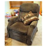 Lane Furniture Swivel Rocker Recliner, 36" x 34" x 34"