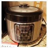 Gourmia Digital 8qt Air Fryer, And Aroma Professional Electric Pressure Cooker, With Insta Pot Cook 