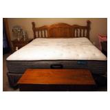 Beauty Rest Harmony Lux King Size Mattress And Box Spring Includes Broyhill Head Board And Hollywood