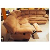 Jackson Furniture Industries 2 Piece Sectional Sofa With Reclining Ends, 38" x 132" x 84"