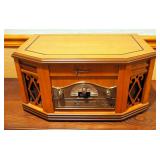 Emerson Heritage Stereo System With AM/FM Tuner, Turn Table, Cassette Player, And CD Player