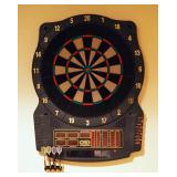 Sportcraft OSD Interactive Digital Dart Board, With Darts