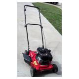 Hyper Tough Gas Powered Push Mower With 20" Cut, Briggs And Stratton Motor, Side Discharge