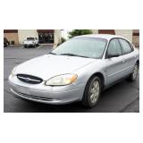 2001 Ford Taurus Passenger Car, V6 3.0L, Odometer Reads 158,040 VIN # 1FAFP52211G222434, City Of Bel