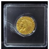 1908 American Eagle $5 Gold Coin