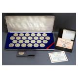 Treasure Coins Of The Caribbean 25 Coin Set (British Virgin Islands $20 Coins) And 1 Additional $20 