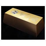 Ballistic Roll Of Presidential Dollars, In Gold Brick Style Box, 425 Net Grams (Total Weight), Uncir