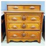 Chest Of Drawers With 3 Lower Drawers And 2 Upper Drawers, 40" High x 37.5" Wide x 18" Deep