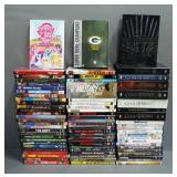 DVD Movie Assortment, Various Titles And Genres, Some Include, Contents Of Box