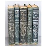 Rhodes And McClure Publishing Company Illustrated Set, See Description For List Of Titles And Author