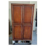 Sub-Zero Model 601R Custom Built In Refrigerator With Cabinet Door Front, Model 601R/0, 73" x 35.5" 