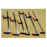 Bessey 36" Bar Clamps, Qty 6