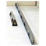Magnetic 78" Aluminum Level, And 24" Smart Level With Digital Display