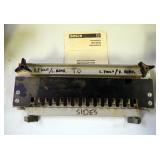 Bosch Dove Tail Fixture, Model 82913