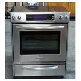 KitchenAid Whirlpool Electric Range/Oven Model KESK901SSS08, Untested (240V)