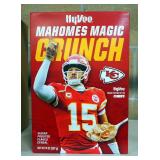 Mahomes Magic Crunch Cereal, 35 Boxes, Backs Of Boxes Can Form Part Of Collage Image Of Kansas City 