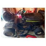 Poulan 6 Speed Gas Powered Lawn Tractor With 42" Deck, Unknown Working Order, Click For Details