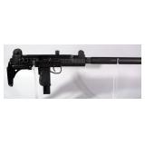 Umarex/ IWI MP Uzi .22 LR HV Rifle SN# DR006685, With Folding Buttstock And Paperwork, In Box
