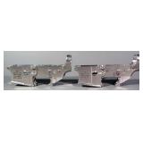 SMI Model SMI-15 Forged Aluminum Multi-Cal Lower Receivers, SN# SMI-A 02996 And SMI-A 02997, Qty 2, 
