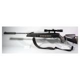 Quattro Trigger Model 125 Sniper .25 Cal Pellet Gun, With Optima 3-9x32 Scope And Nylon Sling