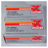 Winchester T22 Target .22 LR Ammo, Approx 1000 Rds, Local Pickup Only