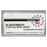 Winchester .32 Auto Ammo, Approx 50 Rds, Local Pickup Only