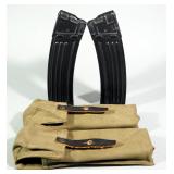 Heckler & Koch 5.56mm Nato 40-Rd Mags, Qty 2, In Military Pouch