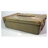Metal Ammo Can, 4" H x 14" L x 9.5" W