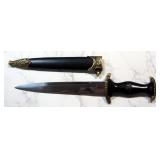 Dagger With 8.75" Blade, In Metal Scabbard