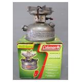 Coleman Sportster II Dual Fuel Stove Single Burner, And Filter Funnel, Local Pickup Only