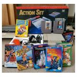 Nintendo Action Set In Original Box, Includes Extra Games Mario Brothers, Duck Hunt Karate And More