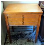 Kenmore Electric Sewing Machine In Wood Cabinet, Model 1120, 31" x 25" x 18"