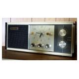 Vintage Electronic Silvertone AM/FM Radio Alarm Clock, And Truetone Digital Radio Alarm Clock