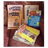 60s Era Magazines Including Songs That Live Forever, Cowboy Songs, Hit Parade, And Country Song Roun