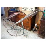 Antique Single Wheel Hand Hoe, Qty 2