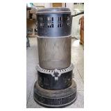 Perfection Kerosene Space Heater With Glass Globe, 24"