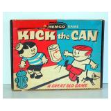 REMCO Kick The Can Pinball Style Board Game, In Original Box, And Vintage Warren Built-Rite Lucky 