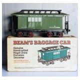 Jim Beam Baggage Car Porcelain Decanter, In Original Box