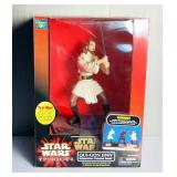Think Way Star Wars Electronic Qui-Gon Jinn Talking Bank, In Original Box