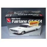 AMT ERTL 1966 Ford Fairlane GT/GTA 1/25 Model Kit, New In Box