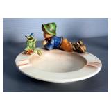 Goebel M.J. Hummel Farm Boy Figurine, Pig