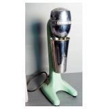 Vintage Hamilton Beach Milkshake Machine, Model 30, Powers On, And Nostalgia Electrics Chocolate Fon