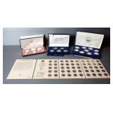 Cayman Islands Proof Set Silver Clad Morgan Dollar Half Eagle Tribute Set, State Quarter Set, And Go