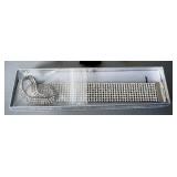 Costume Earrings Including Clip And Pierced, And Cuff And Bangle Bracelets