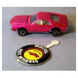 Hot Wheels Redline Custom A.M.X., 1968, USA , With Metal Badge Button Pin