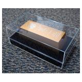 Ballistic Roll Of Presidential Dollars, In Gold Brick Style Box, 425 Net Grams (Total Weight), Uncir